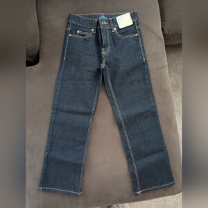 Girls Darkwash Bootcut Jeans